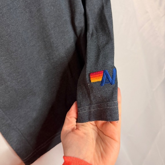 Aviator Nation Outside Lands Music Festival Graphic T Shirt Charcoal XS - Picture 4 of 7